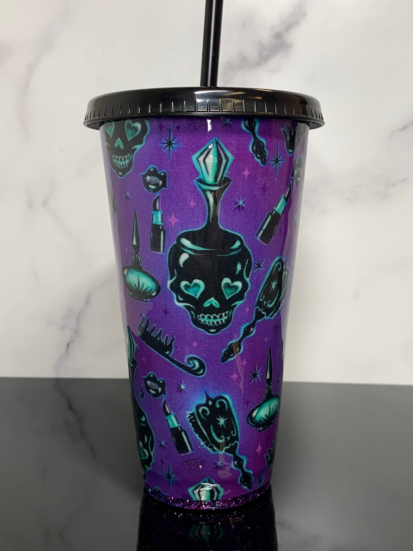 Vintage goth makeup coldcup